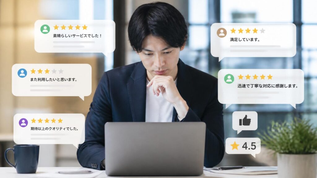 ニューロダイブの評判・口コミを確認するイメージ